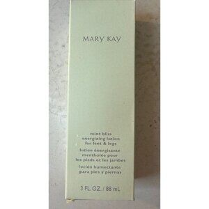 Mary Kay Mint Bliss Energizing Lotion For Feet & Legs 3 Oz
